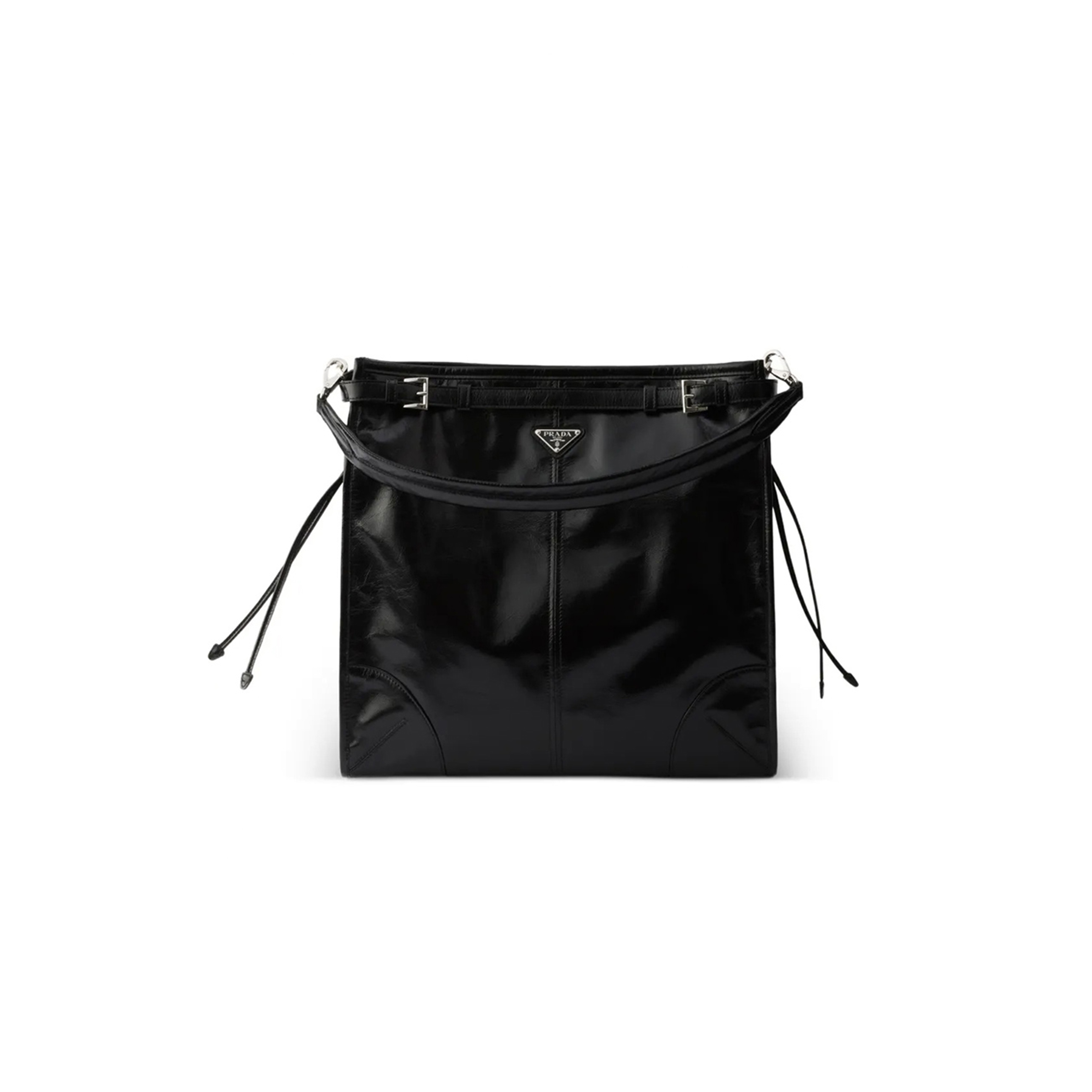 PRADA BONNIE LEATHER HANDBAG 2VH216 (30*29.5*8cm)